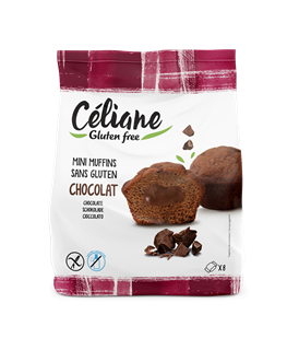 Les Recettes de Céliane Muffin fondant chocolade zonder gluten 210g - 1714
